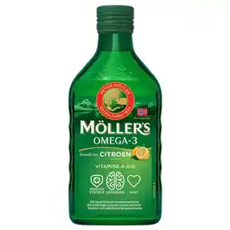 Kruidvat Möller’s Omega-3 Levertraan Citroen aanbieding