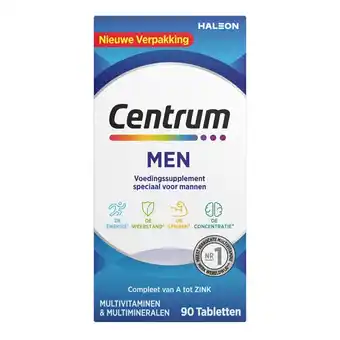 Kruidvat Centrum Men Multivitaminen Tabletten aanbieding