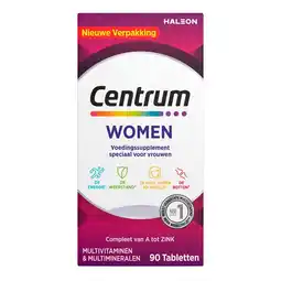 Kruidvat Centrum Women Multivitaminen Tabletten aanbieding