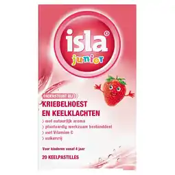 Kruidvat Isla Junior Keelpastilles aanbieding