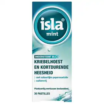 Kruidvat Isla Mint Pastilles aanbieding