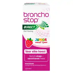 Kruidvat Bronchostop Direct met Honing Junior aanbieding