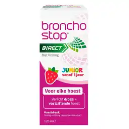 Kruidvat Bronchostop Direct met Honing Junior aanbieding