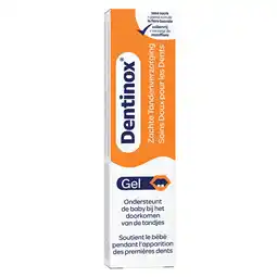 Kruidvat Dentinox Zachte Tandverzorging Gel aanbieding