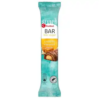 Kruidvat Kruidvat 34% Problast Crunchy Caramel Snackreep aanbieding