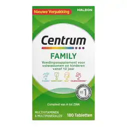 Kruidvat Centrum Family Multivitaminen Tabletten aanbieding