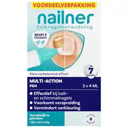 Kruidvat Nailner Multi-Action Kalknagelpen aanbieding