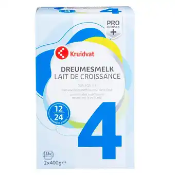 Kruidvat Kruidvat 4 12+M Dreumesmelk aanbieding