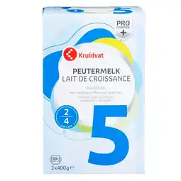 Kruidvat Kruidvat 5 24+M Peutermelk aanbieding