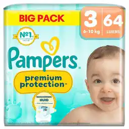 Kruidvat Pampers Premium Protection Maat 3 Luiers aanbieding