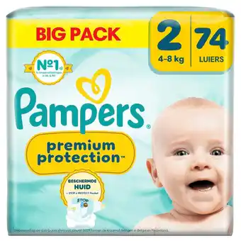 Kruidvat Pampers Premium Protection Maat 2 Luiers aanbieding