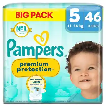 Kruidvat Pampers Premium Protection Maat 5 Luiers aanbieding