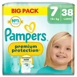 Kruidvat Pampers Premium Protection Maat 7 Luiers aanbieding