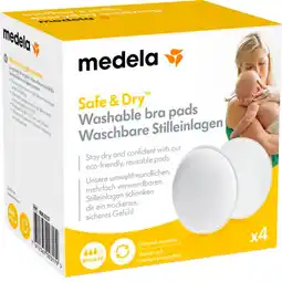 Kruidvat Medela Wasbare Zoogkompressen aanbieding