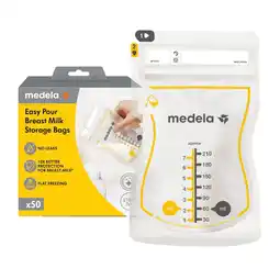 Kruidvat Medela Moedermelkbewaarzakjes met Schenktuit aanbieding