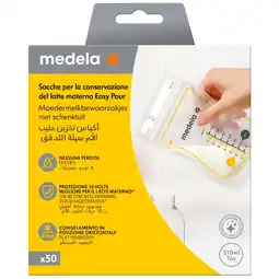 Kruidvat Medela Moedermelkbewaarzakjes met Schenktuit aanbieding
