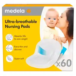 Kruidvat Medela Ultra-Ademende Zoogkompressen aanbieding