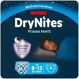 Kruidvat DryNites Boys 8-13 Jaar Nachtbroekjes aanbieding