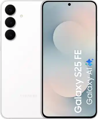 Coolblue Samsung Galaxy S25 FE 128GB Wit 5G aanbieding