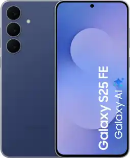 Coolblue Samsung Galaxy S25 FE 128GB Donkerblauw 5G aanbieding