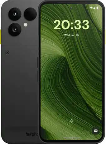 Coolblue Fairphone 6 256GB Zwart 5G aanbieding