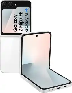 Coolblue Samsung Galaxy Z Flip 7 FE 128GB Wit 5G aanbieding