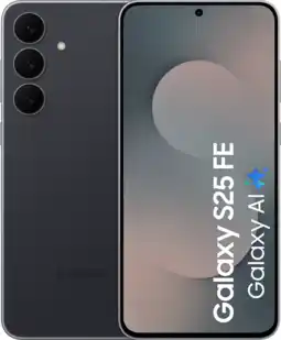 Coolblue Samsung Galaxy S25 FE 128GB Zwart 5G aanbieding