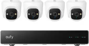 Coolblue Eufy PoE Security System + NVR + E41 4-Pack aanbieding