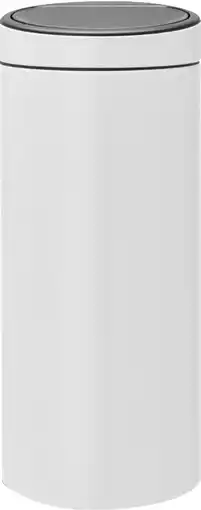 Coolblue Brabantia Touch Bin 30 Liter White aanbieding