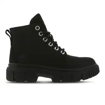 Foot Locker Timberland Greyfield Laarzen Dames - Zwart - Maat 38.5 - Leer aanbieding