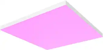 Coolblue Philips Hue Datura Paneellamp - White and Color - Vierkant - Wit aanbieding