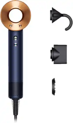 Coolblue Dyson Supersonic Straight + Wavy Prussian Blue aanbieding