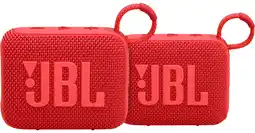 Coolblue JBL Go 4 Rood 2-pack aanbieding
