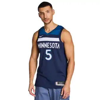 Foot Locker Nike NBA T-shirts Heren - Navy - Maat M - Katoen Jersey aanbieding