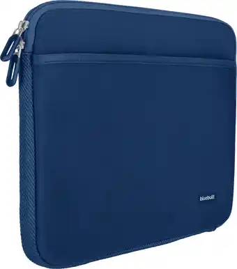 Coolblue Bluebuilt Laptophoes breedte 36 cm 15-16 inch L Blauw aanbieding