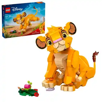 Kruidvat LEGO Disney 43243 Simba de Leeuwenkoning als Welp aanbieding