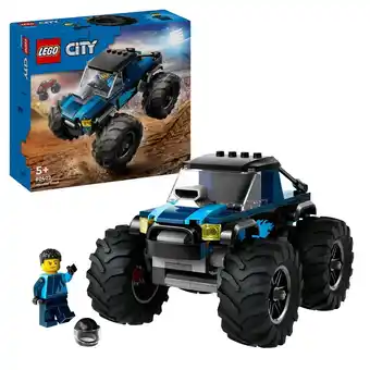 Kruidvat LEGO City 60402 Blauwe Monstertruck aanbieding