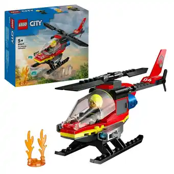 Kruidvat LEGO City 60411 Brandweerhelikopter aanbieding