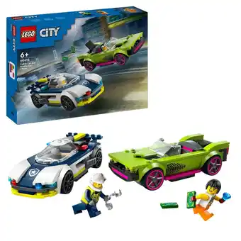 Kruidvat LEGO City 60415 Politiewagen en Snelle Autoachtervolging aanbieding