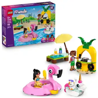 Kruidvat LEGO Friends 42658 Zwembadfeestje met Flamingo en Eenhoorn aanbieding
