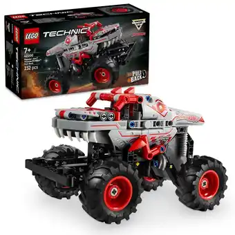 Kruidvat LEGO Technic 42200 Monster Jam ThunderROARus Pull-Back aanbieding