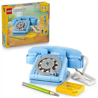 Kruidvat LEGO Creator 31174 3-in-1 Retro Telefoon aanbieding
