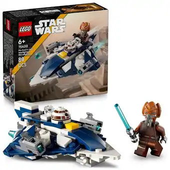 Kruidvat LEGO Star Wars 75400 Plo Koons Jedi Starfighter Microfighter aanbieding
