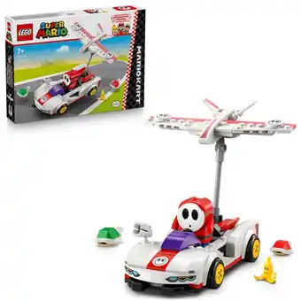 Kruidvat LEGO Super Mario 72045 Mario Kart – Shy Guy in de Vleugelflitser aanbieding