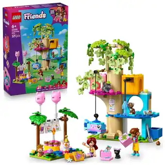 Kruidvat LEGO Friends 42666 Kattenverjaardagsfeestje en Boomhut aanbieding