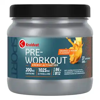 Kruidvat Kruidvat Orange & Peach Pre-Workout aanbieding