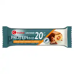 Kruidvat Kruidvat Liquid Core Caramel Protein Bar aanbieding