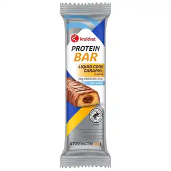 Kruidvat Kruidvat Liquid Core Caramel Protein Bar aanbieding