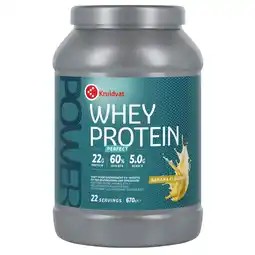 Kruidvat Kruidvat 100% Pure Whey Banana Proteïnepoeder aanbieding