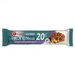 Kruidvat Kruidvat Double Chocolate Protein Bar aanbieding